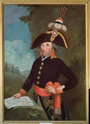 Retrato de André Massena (1758-1817) General de la División, 2 Frimaire, Año IV